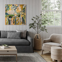 'Flora's Fancy' (101.6cm x 101.6cm) - SOLD