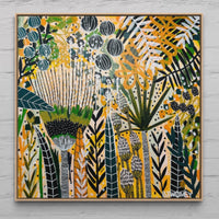 'Flora's Fancy' (101.6cm x 101.6cm) - SOLD