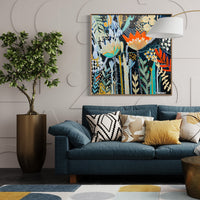 'Tropical Matters' (101.6cm x 101.6cm) - Kith and Kin Yarraville