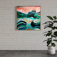'Tablelands' (101.6cm x 101.6cm) Kith and Kin, Yarraville