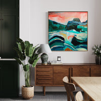 'Tablelands' (101.6cm x 101.6cm) Kith and Kin, Yarraville