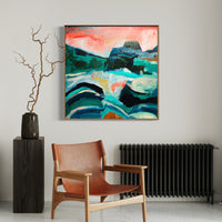 'Tablelands' (101.6cm x 101.6cm) Kith and Kin, Yarraville