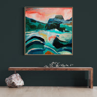 'Tablelands' (101.6cm x 101.6cm) Kith and Kin, Yarraville
