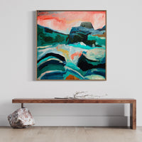 'Tablelands' (101.6cm x 101.6cm) Kith and Kin, Yarraville