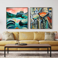 'Tablelands' (101.6cm x 101.6cm) Kith and Kin, Yarraville
