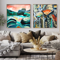 'Tablelands' (101.6cm x 101.6cm) Kith and Kin, Yarraville