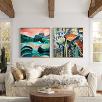 'Tablelands' (101.6cm x 101.6cm) Kith and Kin, Yarraville