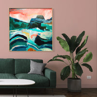 'Tablelands' (101.6cm x 101.6cm) Kith and Kin, Yarraville