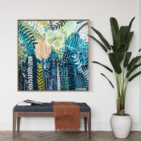 'A Walk in the Park’ (101.6cm x 101.6cm) - SOLD