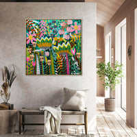 'Eastern Evening’ (101cm x 101cm)