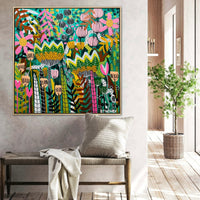 'Eastern Evening’ (101cm x 101cm)