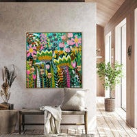 'Eastern Evening’ (101cm x 101cm)