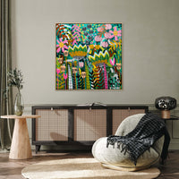 'Eastern Evening’ (101cm x 101cm)