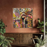 'Winning & Dreaming’ (101.6cm x 101.6cm) - SOLD