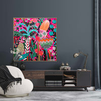 'Speak Your Mind’ (101.6cm x 101.6cm) - SOLD