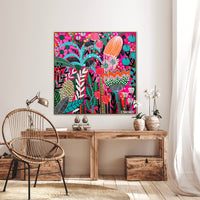 'Speak Your Mind’ (101.6cm x 101.6cm) - SOLD