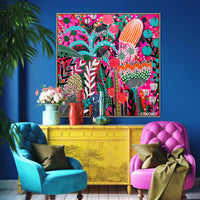 'Speak Your Mind’ (101.6cm x 101.6cm) - SOLD