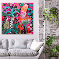 'Speak Your Mind’ (101.6cm x 101.6cm) - SOLD