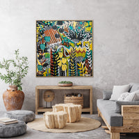 'Door Left Open’ (101.6cm x 101.6cm) -SOLD