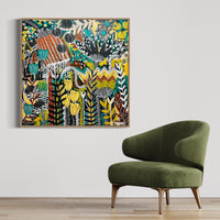 'Door Left Open’ (101.6cm x 101.6cm) -SOLD