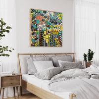 'Door Left Open’ (101.6cm x 101.6cm) -SOLD