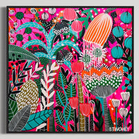 'Speak Your Mind’ (101.6cm x 101.6cm) - SOLD