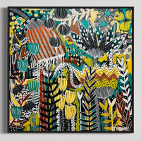 'Door Left Open’ (101.6cm x 101.6cm) -SOLD