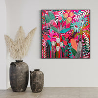 'Towards The Sun' (122cm x 122cm) - SOLD