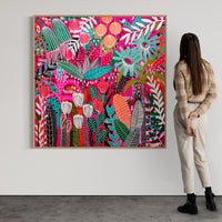 'Towards The Sun' (122cm x 122cm) - SOLD