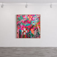 'Towards The Sun' (122cm x 122cm) - SOLD