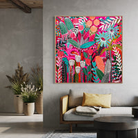 'Towards The Sun' (122cm x 122cm) - SOLD