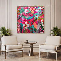 'Towards The Sun' (122cm x 122cm) - SOLD