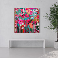 'Towards The Sun' (122cm x 122cm) - SOLD