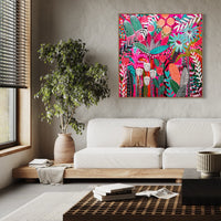 'Towards The Sun' (122cm x 122cm) - SOLD