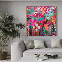 'Towards The Sun' (122cm x 122cm) - SOLD
