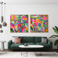 'Kinsella II' (101cm x 101cm) - SOLD