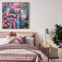 'Balancing Blooms' (101.6cm x 101.6cm) - SOLD