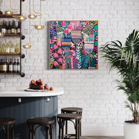 'Balancing Blooms' (101.6cm x 101.6cm) - SOLD