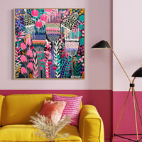 'Balancing Blooms' (101.6cm x 101.6cm) - SOLD