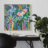 'Beautiful Movements' (80cm x 80cm) - SOLD