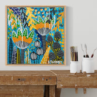 'Coogee Bay' (47.4cm x 47.4cm) - SOLD