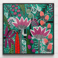 'Emerald' (76cm x 76cm) - SOLD