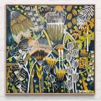 'Falling Stars’ (101.6cm x 101.6cm) - SOLD