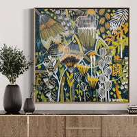 'Falling Stars’ (101.6cm x 101.6cm) - SOLD