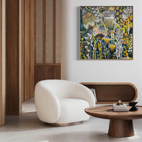 'Falling Stars’ (101.6cm x 101.6cm) - SOLD