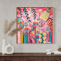 'Firefly Forest' (76cm x 76cm) - SOLD