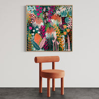 'Ruby Sunshine I’ (101.6cm x 101.6cm) - SOLD