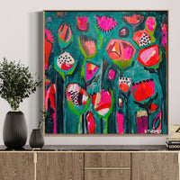 'The Hanging Garden' (101.6cm x 101.6cm) - SOLD