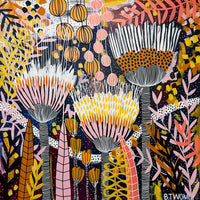 'My Garden Empire' (101.6cm x 101.6cm) - SOLD