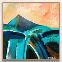 'Walshs Pyramid’ (101.6cm x 101.6cm) - SOLD